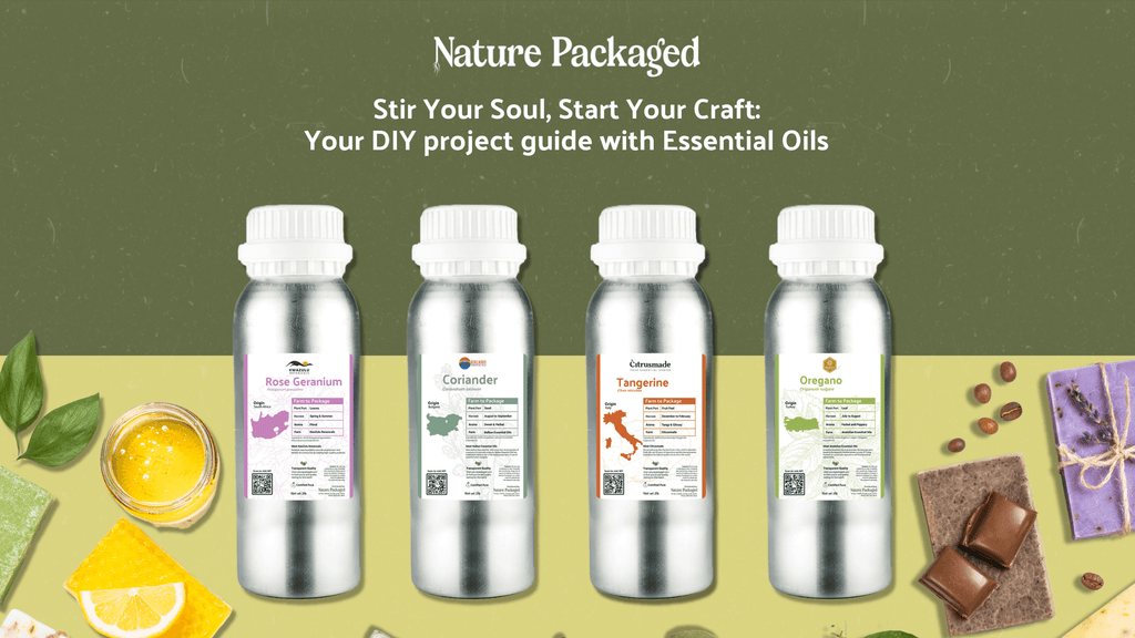Stir Your Soul, Start Your Craft: Your DIY Project Guide with Essential Oils - Nature Packaged