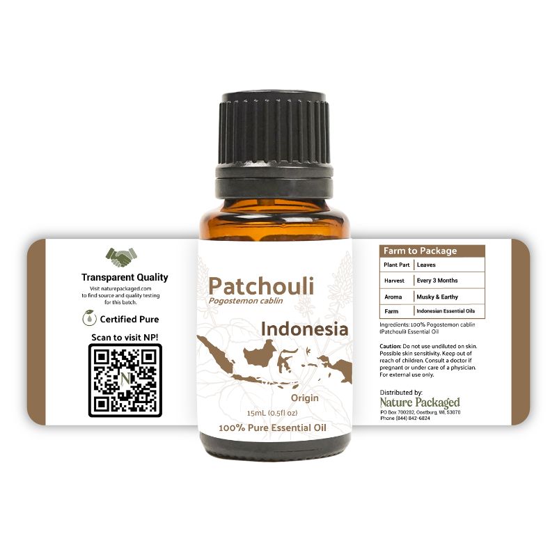 Nature Packaged Patchouli Essential Oi