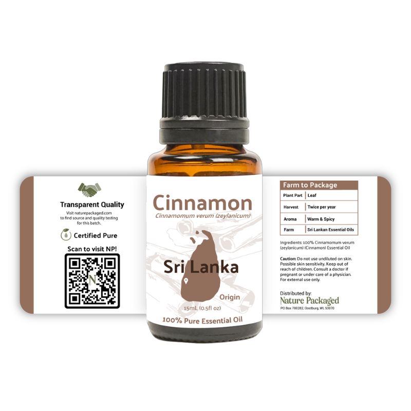 Nature Packaged Cinnamon Leaf Essential Oil