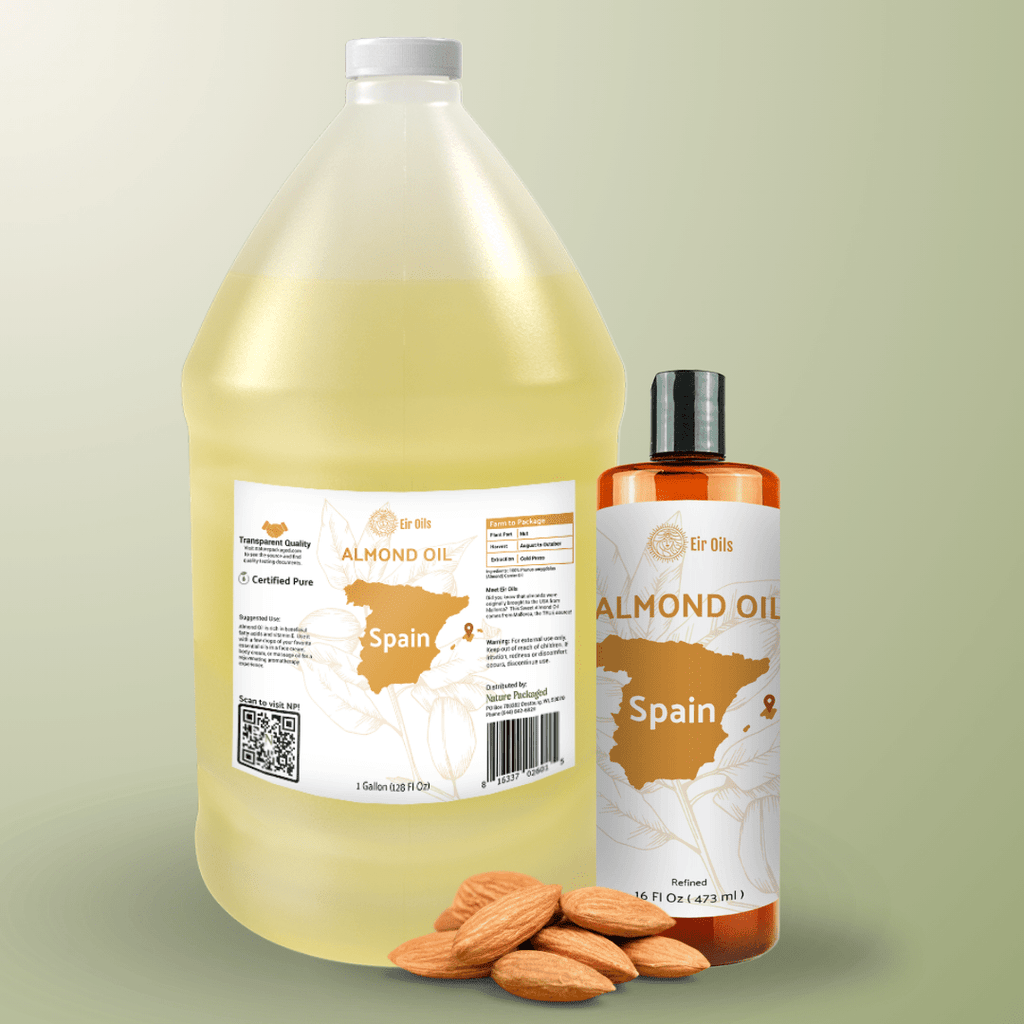 Almond Carrier Oil - From Eir Oils - Nature Packaged