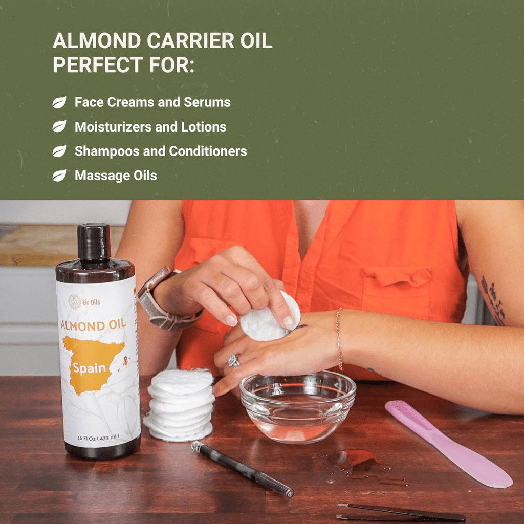 Almond Carrier Oil - From Eir Oils - Nature Packaged