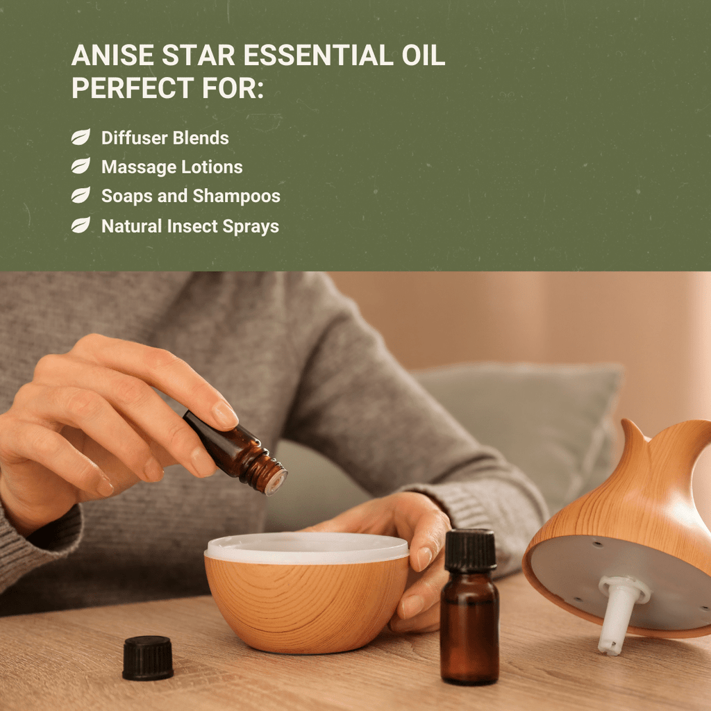 Anise Star Essential Oil - From Malagassi Essential Oils - Nature Packaged
