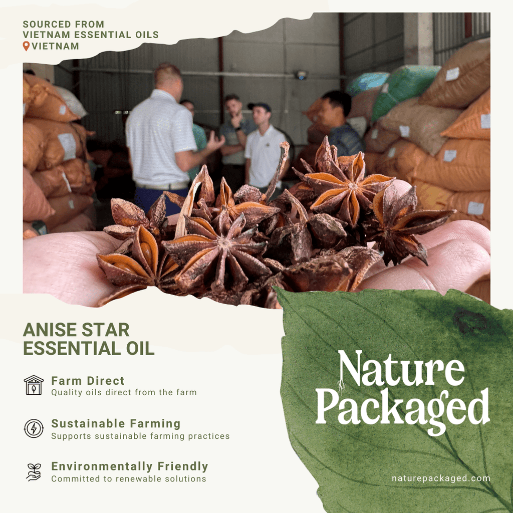 Anise Star Essential Oil - From Malagassi Essential Oils - Nature Packaged