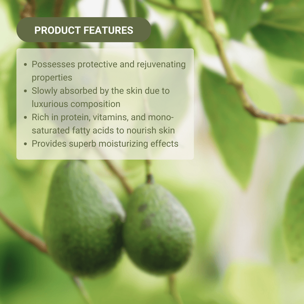 Avocado Carrier Oil - From Eir Oils - Nature Packaged