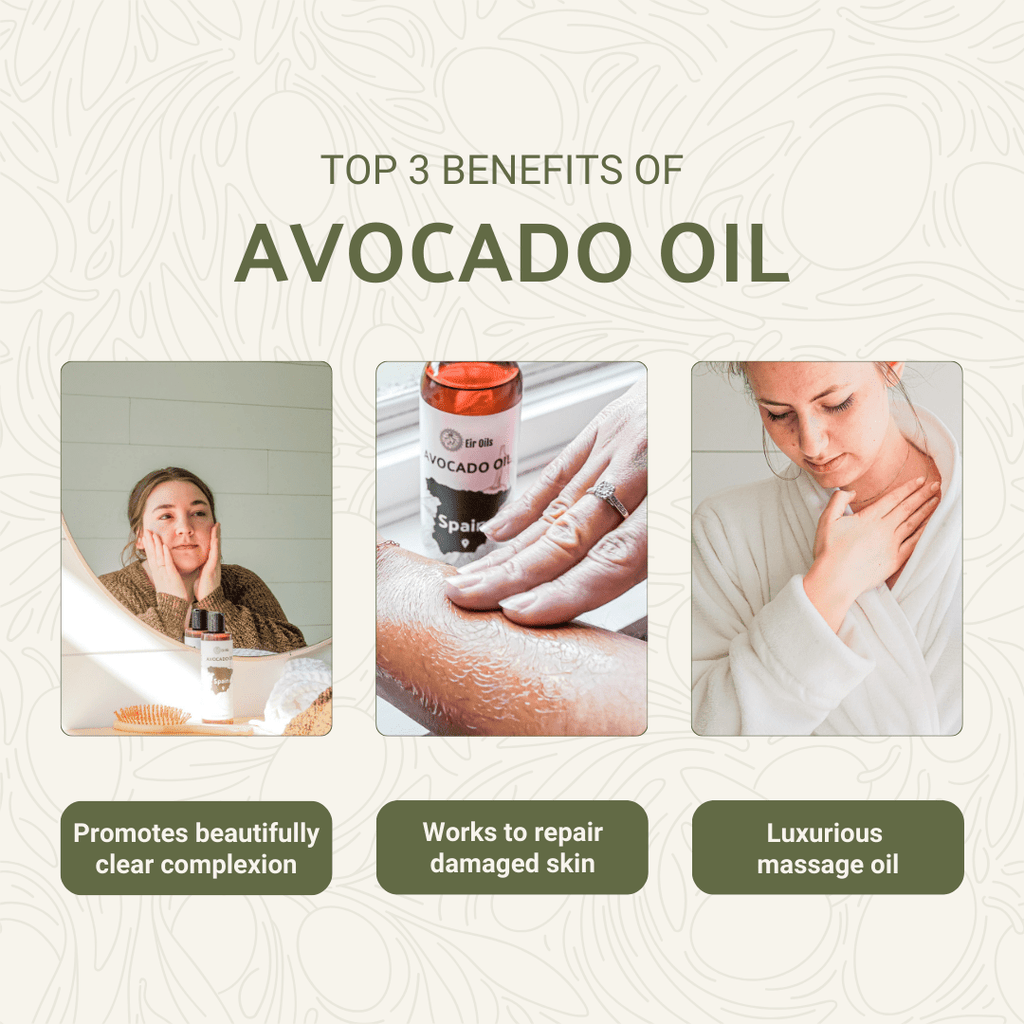Avocado Carrier Oil - From Eir Oils - Nature Packaged
