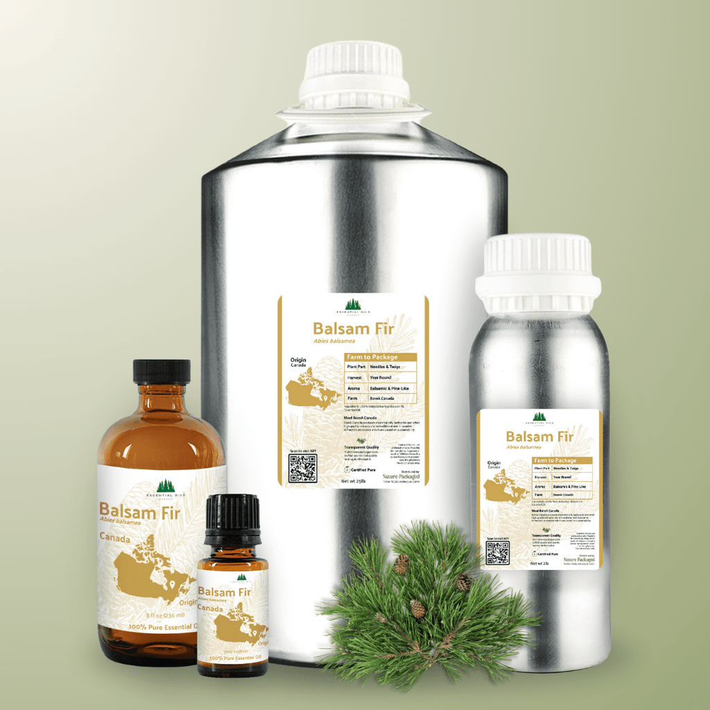Balsam Fir Essential Oil - From Essential Oils Canada - Nature Packaged