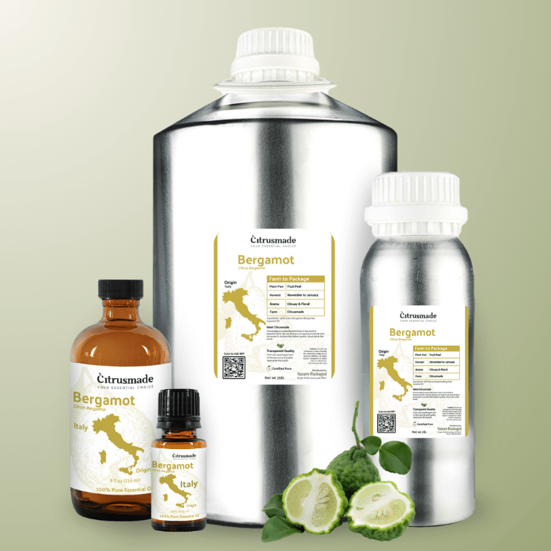 Bergamot Essential Oil - From Citrusmade - Nature Packaged