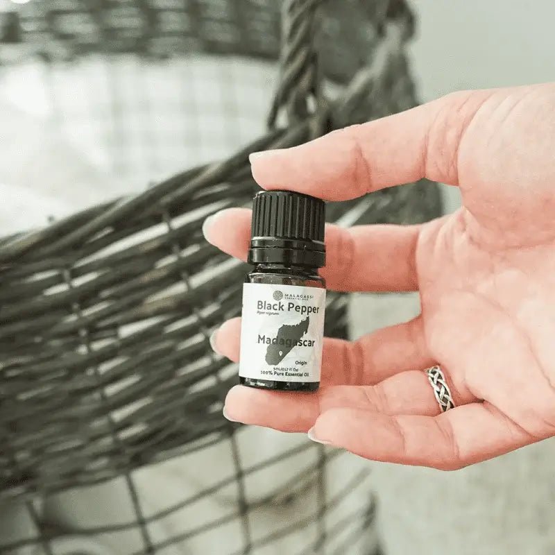 Black Pepper Essential Oil - From Malagassi Essential Oils - Nature Packaged
