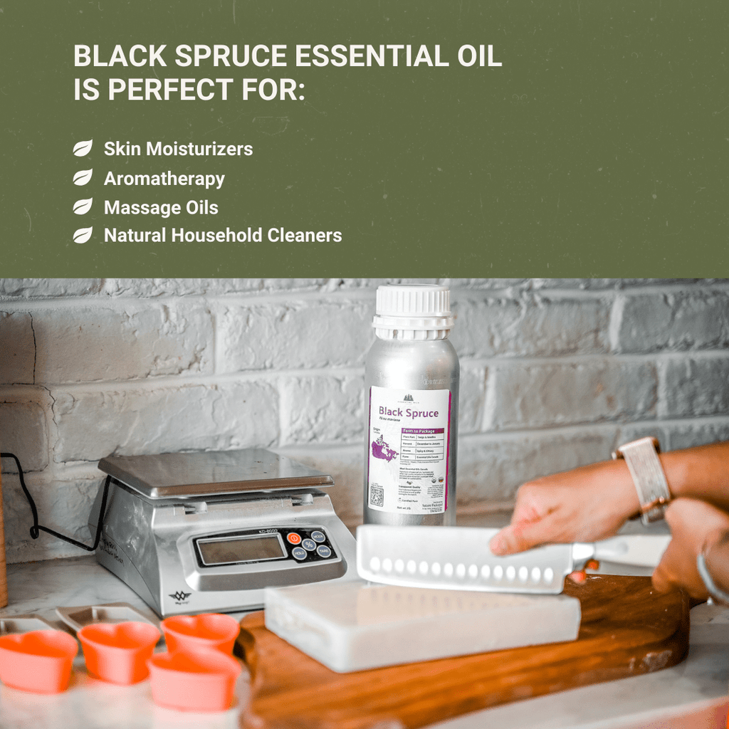 Black Spruce Essential Oil - From Essential Oils Canada - Nature Packaged