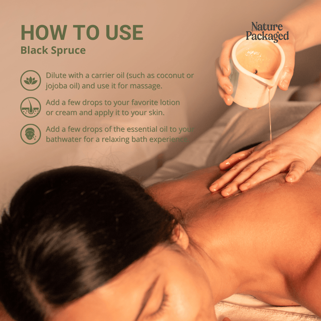 Black Spruce Essential Oil - From Essential Oils Canada - Nature Packaged