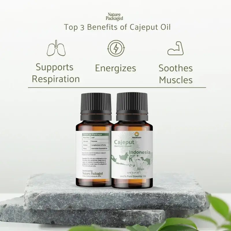 Cajeput Essential Oils - From Indonesian Essential Oils - Nature Packaged