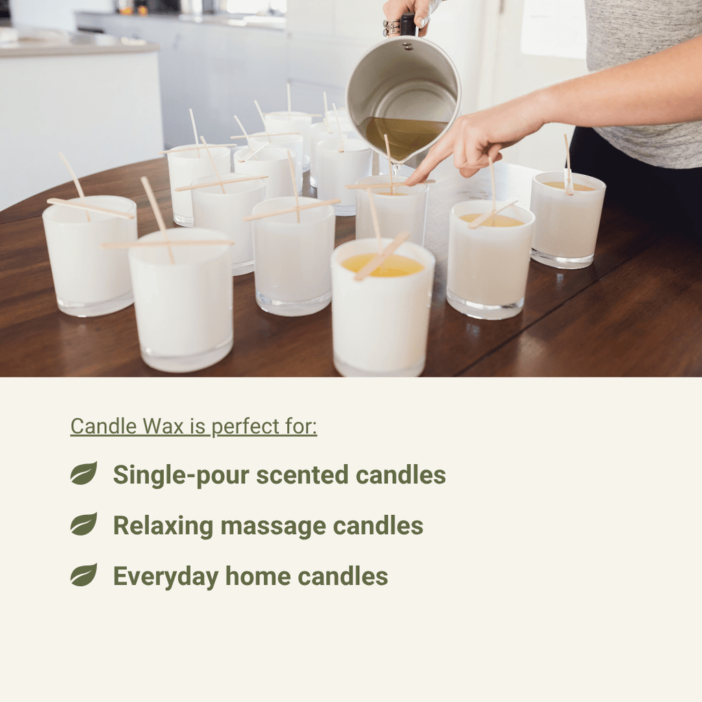 Candle Wax - Nature Packaged - Candle Wax 45 Lbs - Nature Packaged