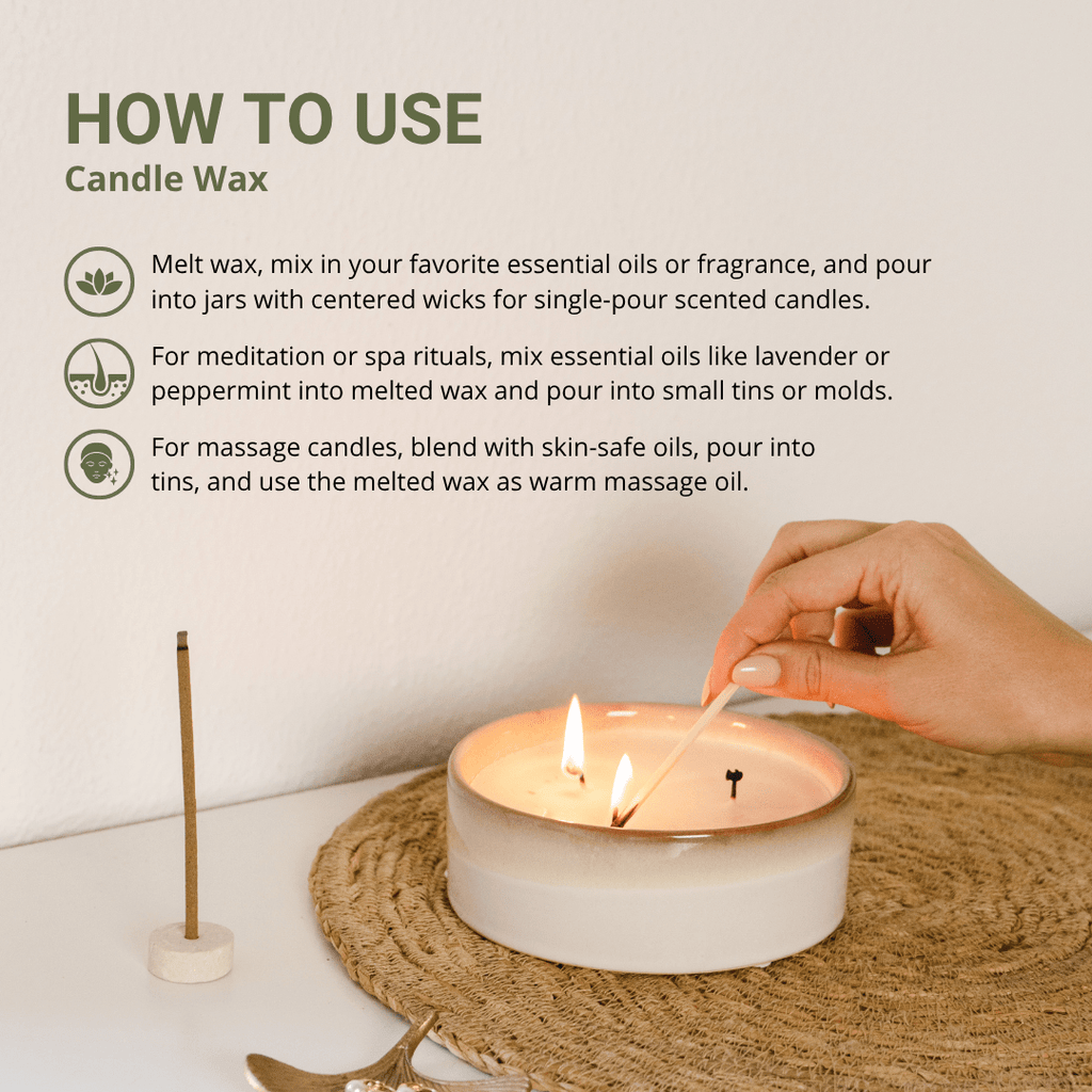 Candle Wax - Nature Packaged - Candle Wax 45 Lbs - Nature Packaged