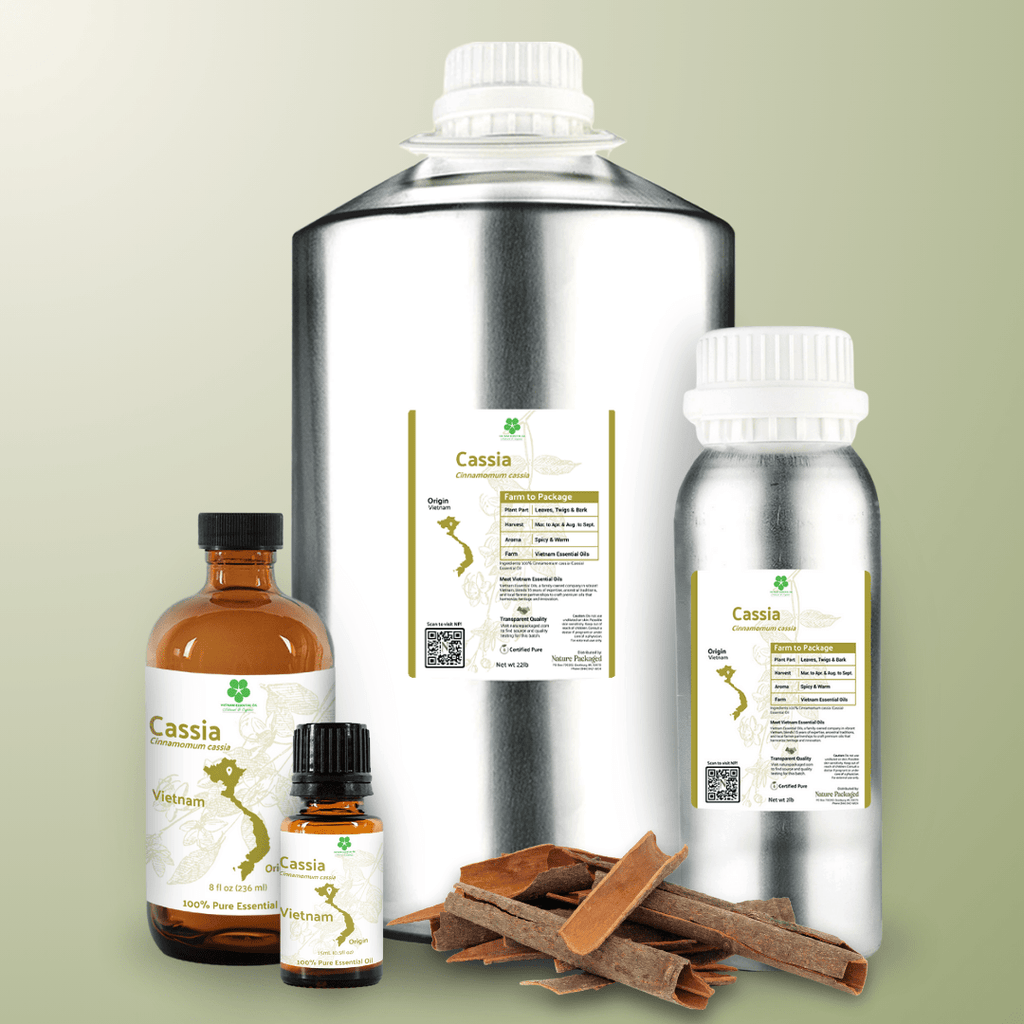 Cassia Essential Oil - From Malagassi Essential Oils - Nature Packaged