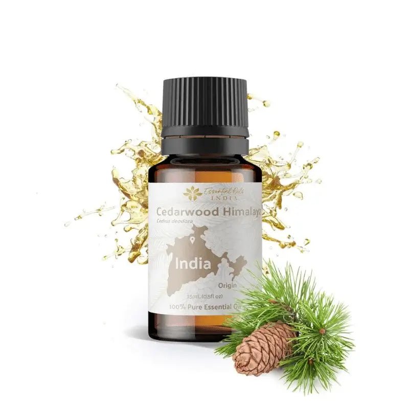 Cedarwood (Himalayan) Essential Oil - From Essential Oils India - Nature Packaged