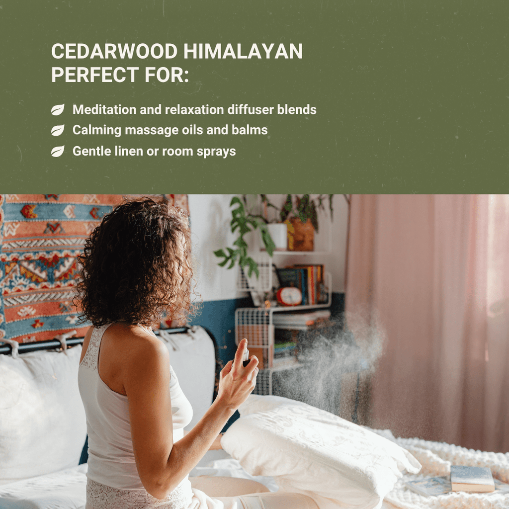 Cedarwood (Himalayan) Essential Oil - From NBT India - Nature Packaged