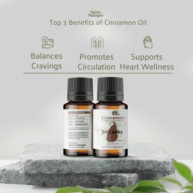 Cinnamon Essential Oil - From HDdeS - Nature Packaged