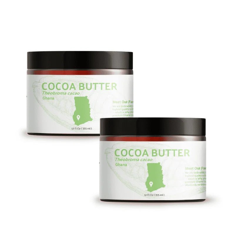 Cocoa Butter - Unrefined from Ghanaian Essential Oils - Nature Packaged