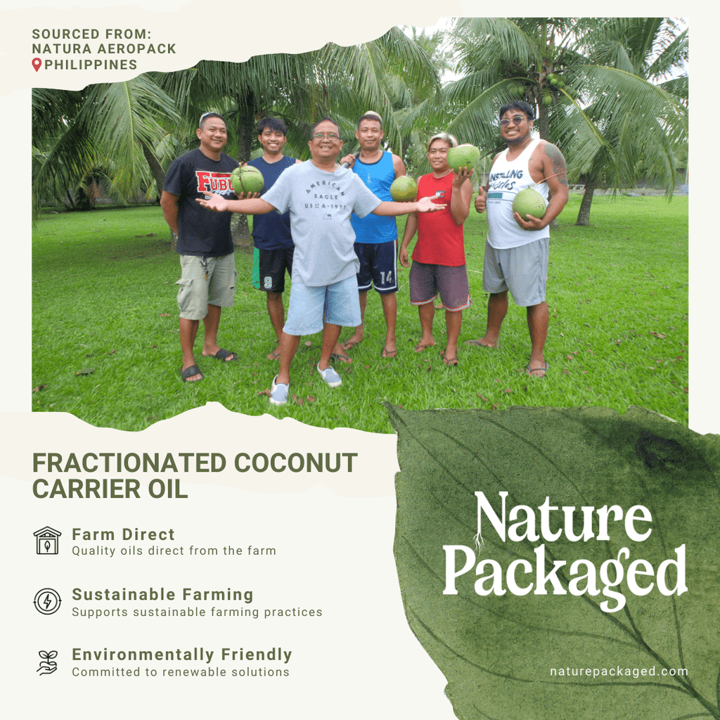 Coconut Carrier Oil - Fractionated from Natura Aeropack - Nature Packaged