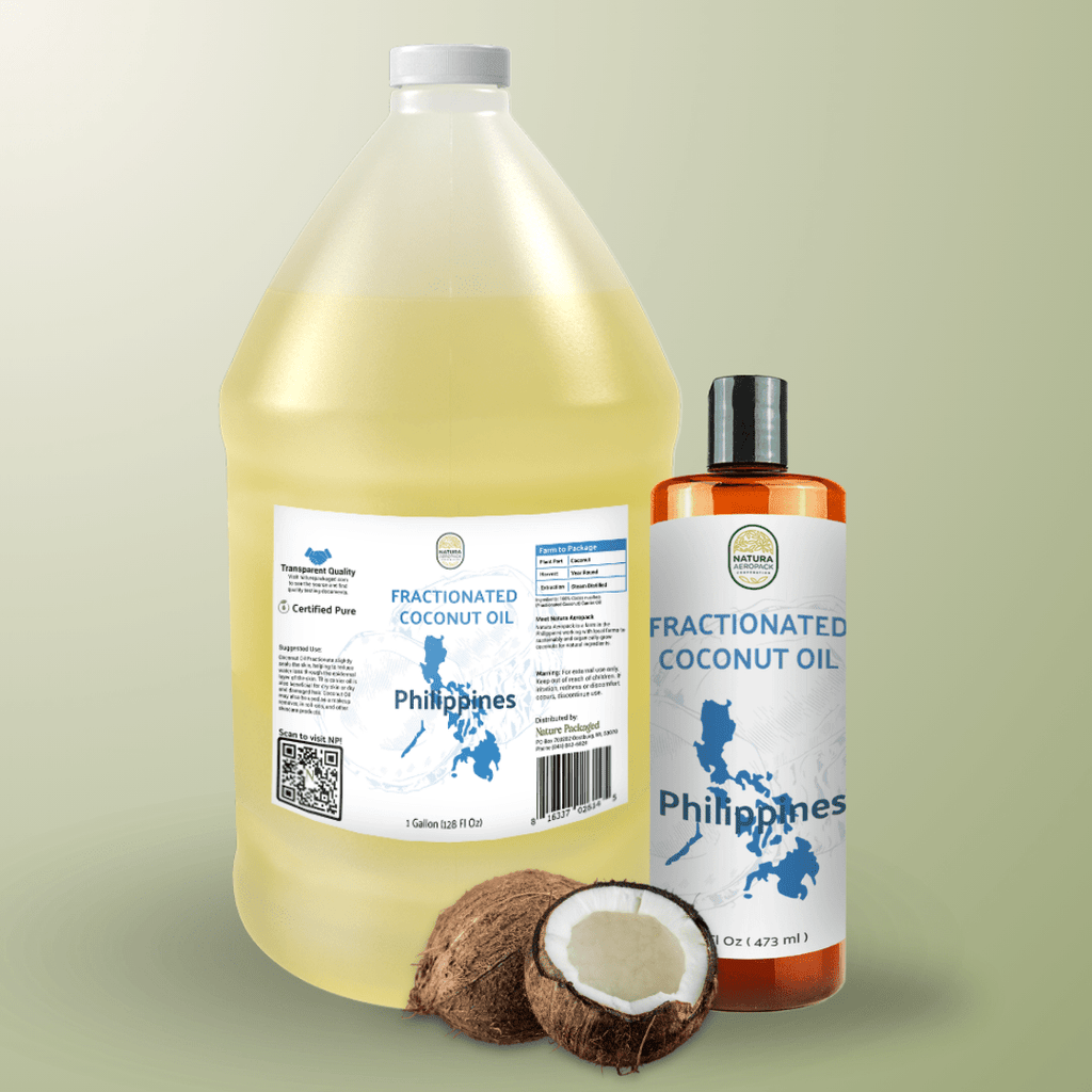 Coconut Carrier Oil - Fractionated from Natura Aeropack - Nature Packaged