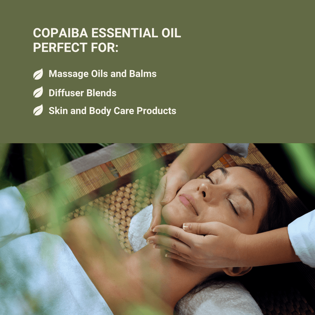 Copaiba Essential Oil - From Amazon Jungle Essential Oils - Nature Packaged