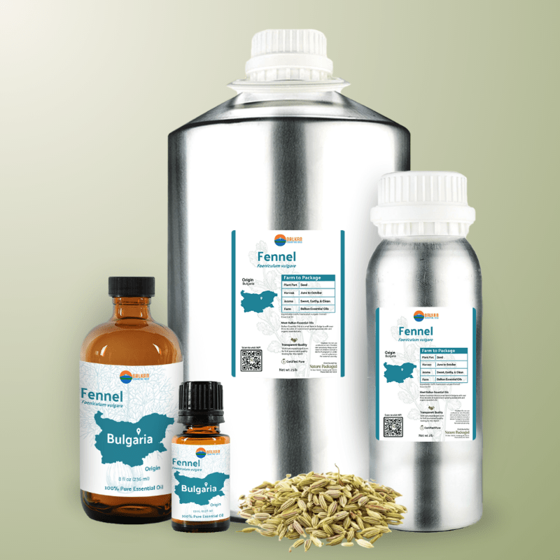 Fennel Sweet Essential Oil - From Balkan Essential Oils - Nature Packaged