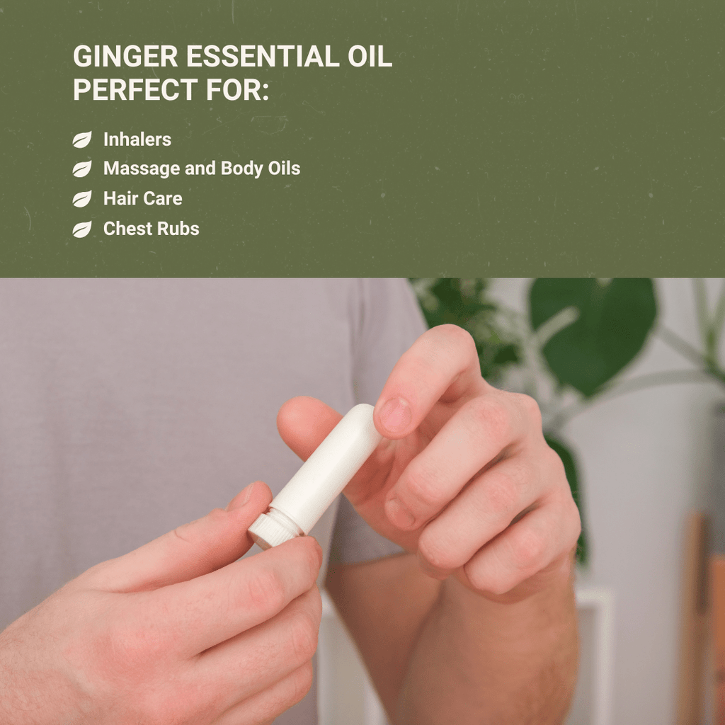 Ginger Root Essential Oils - From Bio - Young Aromas - Nature Packaged