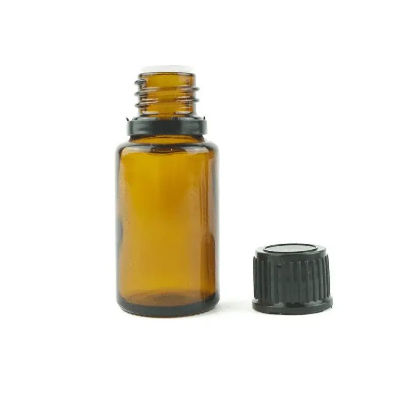 Glass Amber Bottle - 15 ml - Nature Packaged