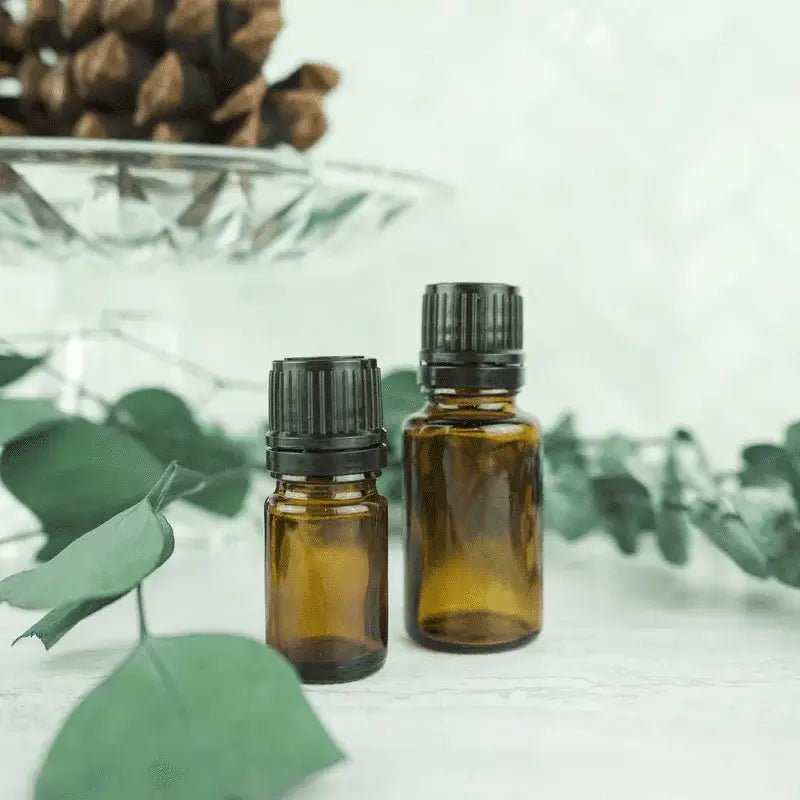 Glass Amber Bottle - 15 ml - Nature Packaged