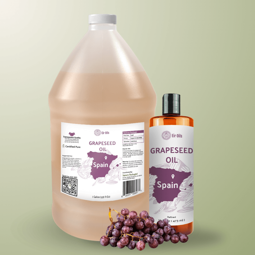 Grapeseed Carrier Oil - From Eir Oils - Nature Packaged