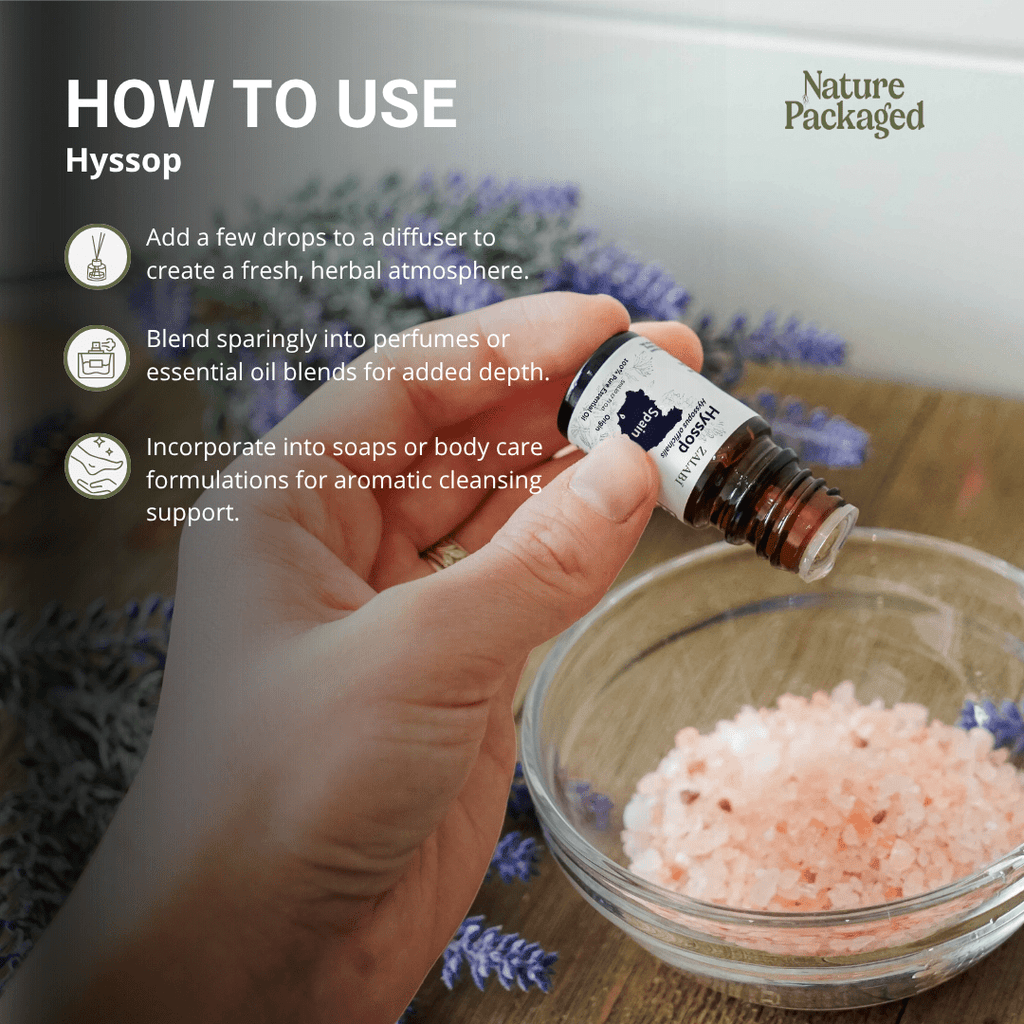Hyssop Essential Oil - From Aromáticas Zalabí - Nature Packaged