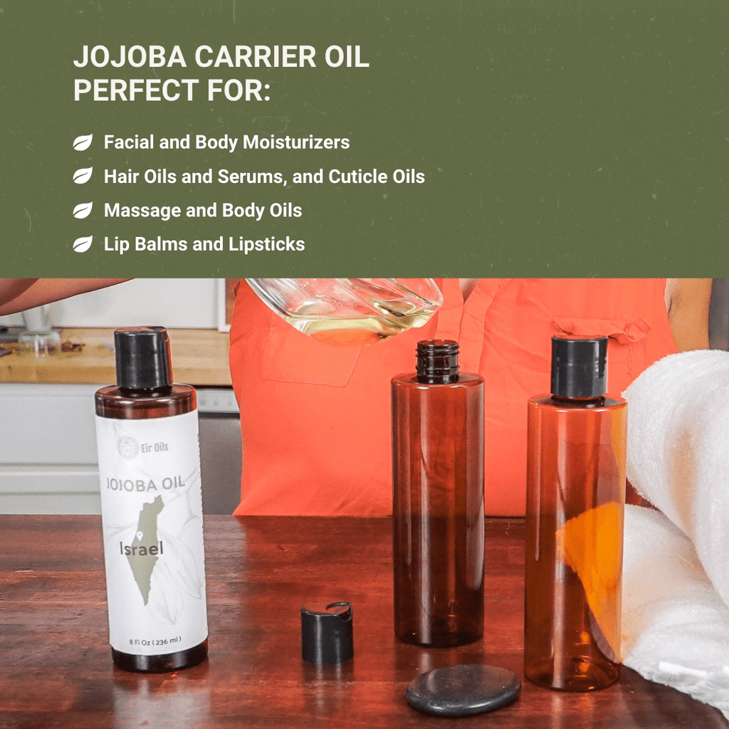 Jojoba Carrier Oil - From EIR Oils - Nature Packaged