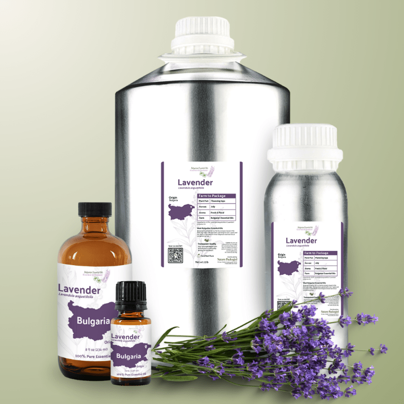 Lavender (Bul) Essential Oil - From Bulgarian Essential Oils - Nature Packaged