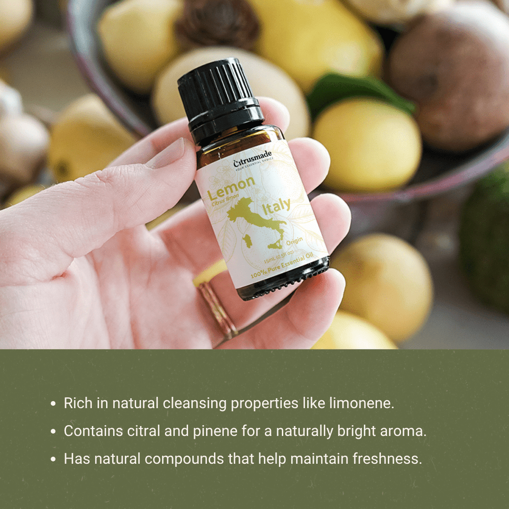 Lemon Essential Oil - From Citrusmade - Nature Packaged