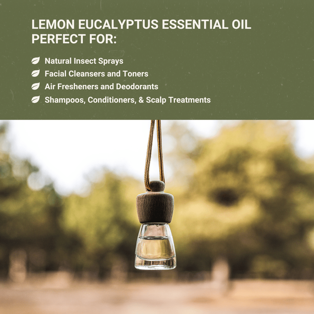 Lemon Eucalyptus Essential Oil - From Eucaliptus - Nature Packaged