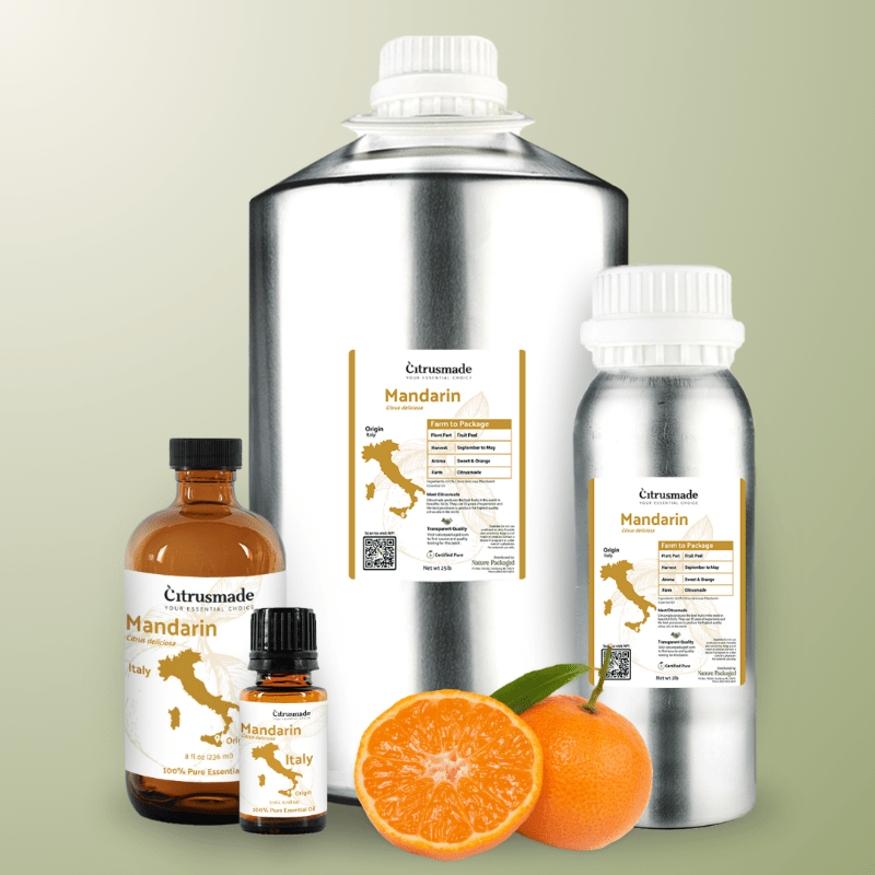 Mandarin Essential Oil - From Citrusmade - Nature Packaged