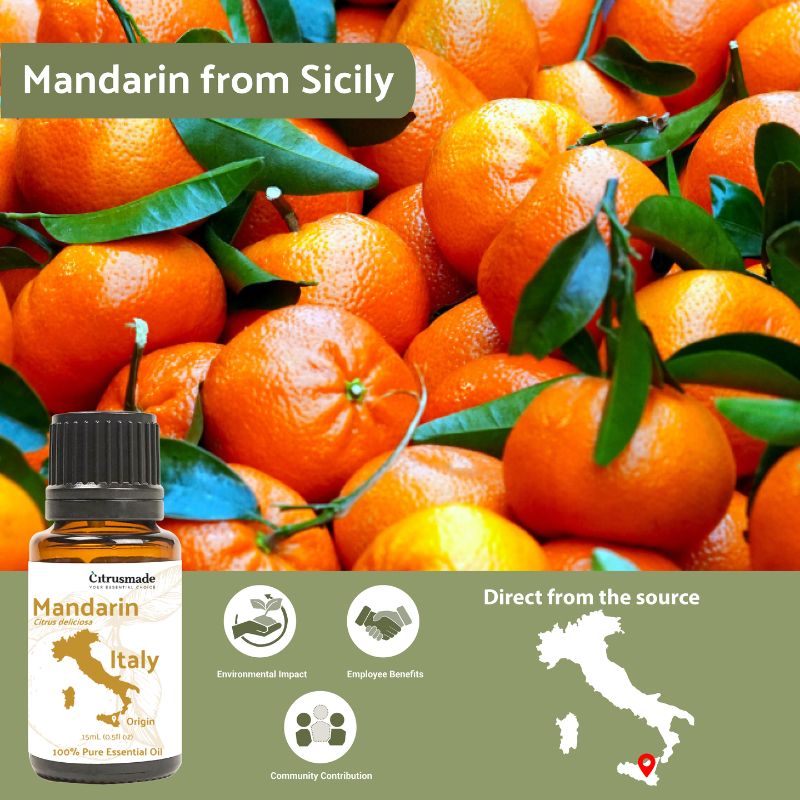 Mandarin Essential Oil - From Citrusmade - Nature Packaged
