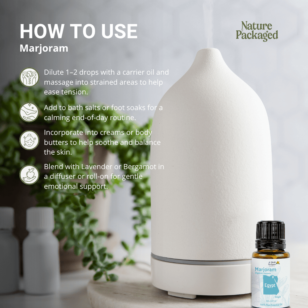 Marjoram Essential Oil - From Al Sheikh For Export - Nature Packaged