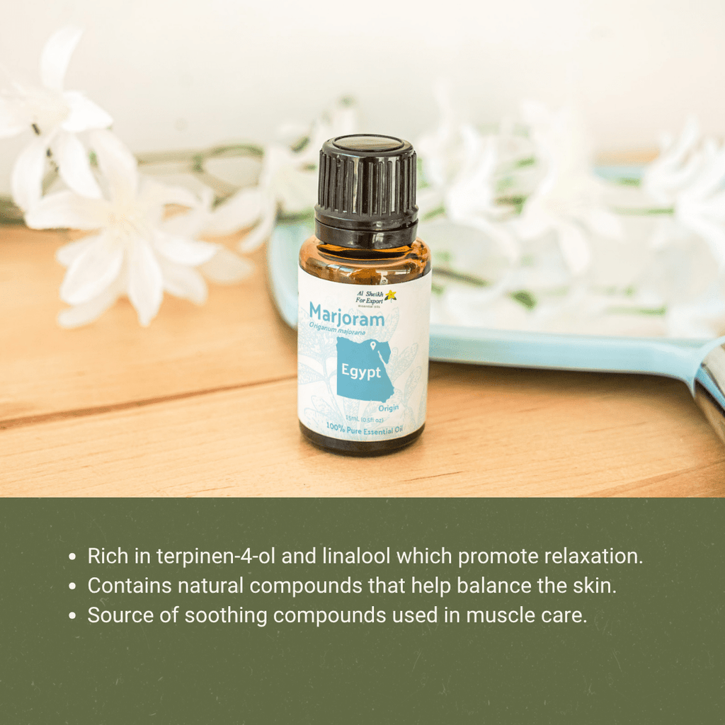 Marjoram Essential Oil - From Al Sheikh For Export - Nature Packaged