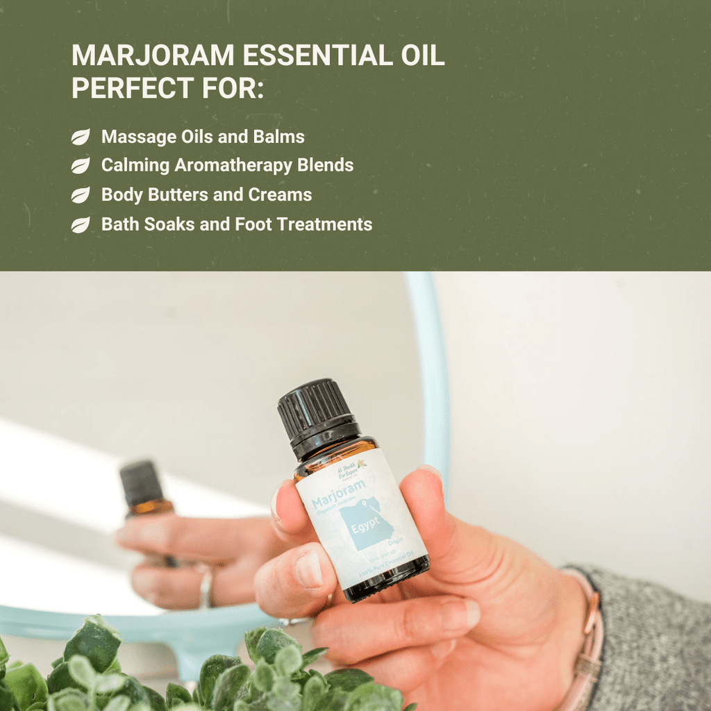 Marjoram Essential Oil - From Al Sheikh For Export - Nature Packaged