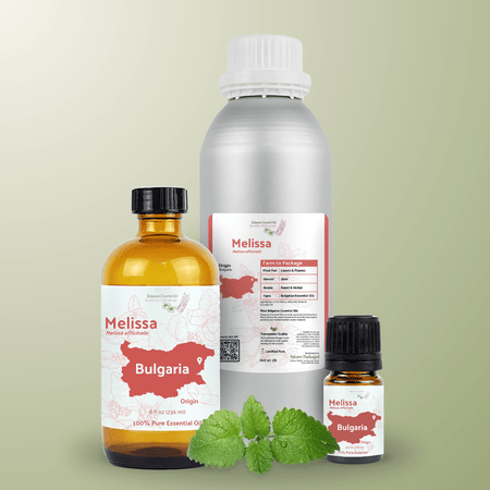 Melissa Essential Oil - From Bulgarian Essential Oils