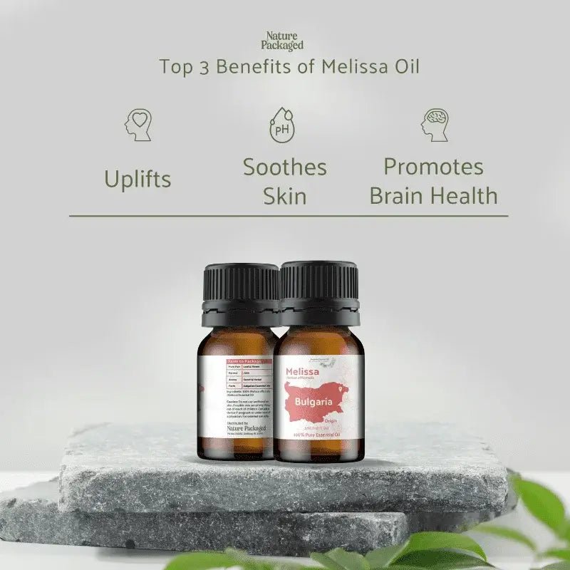 Melissa Essential Oil - From Bulgarian Essential Oils - Nature Packaged