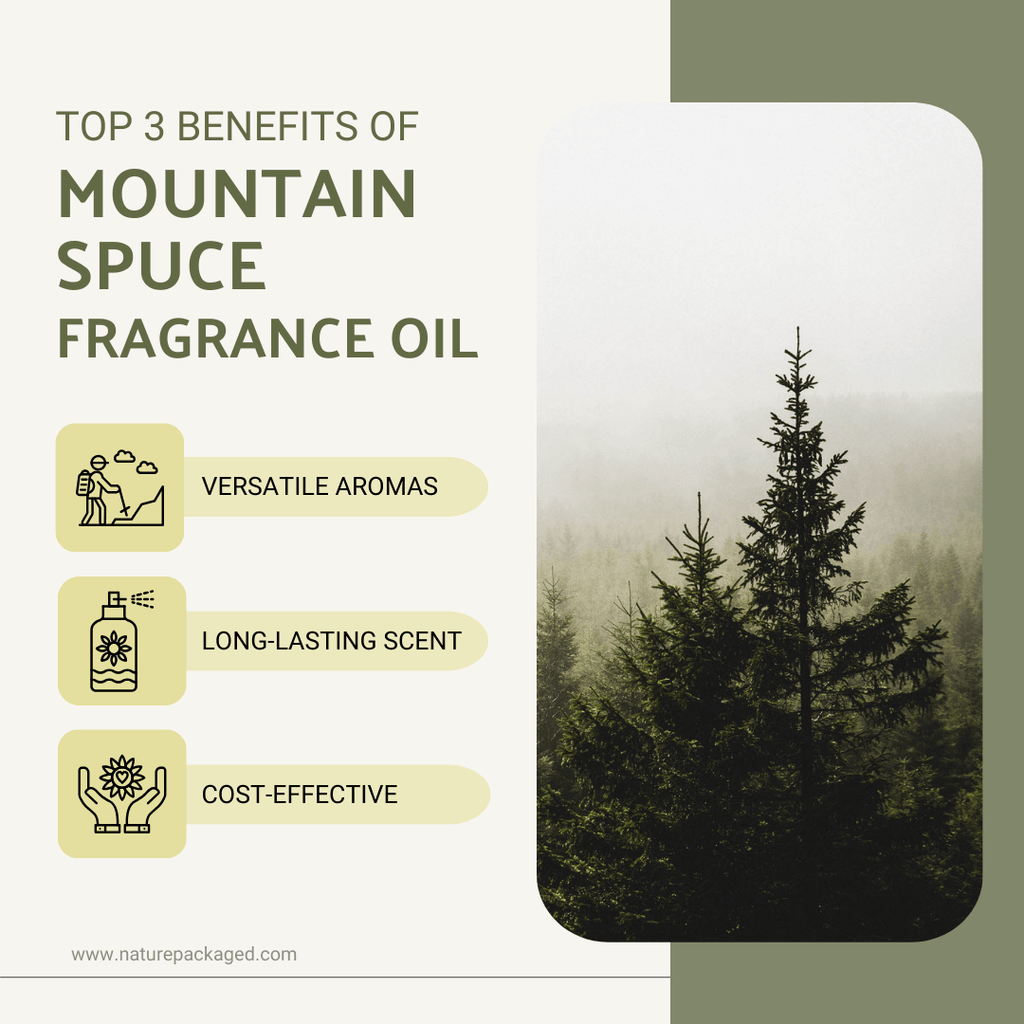 Mountain Spruce Fragrance Oil - Nature Packaged