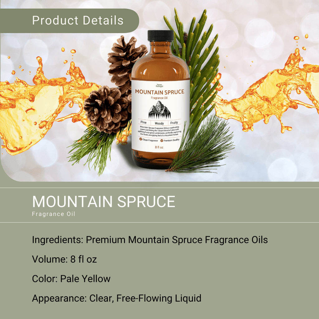 Mountain Spruce Fragrance Oil - Nature Packaged