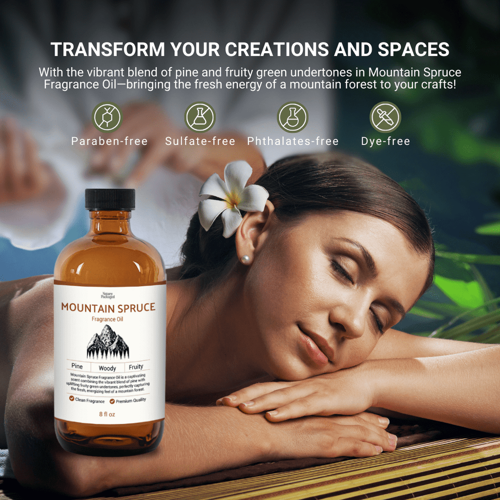 Mountain Spruce Fragrance Oil - Nature Packaged