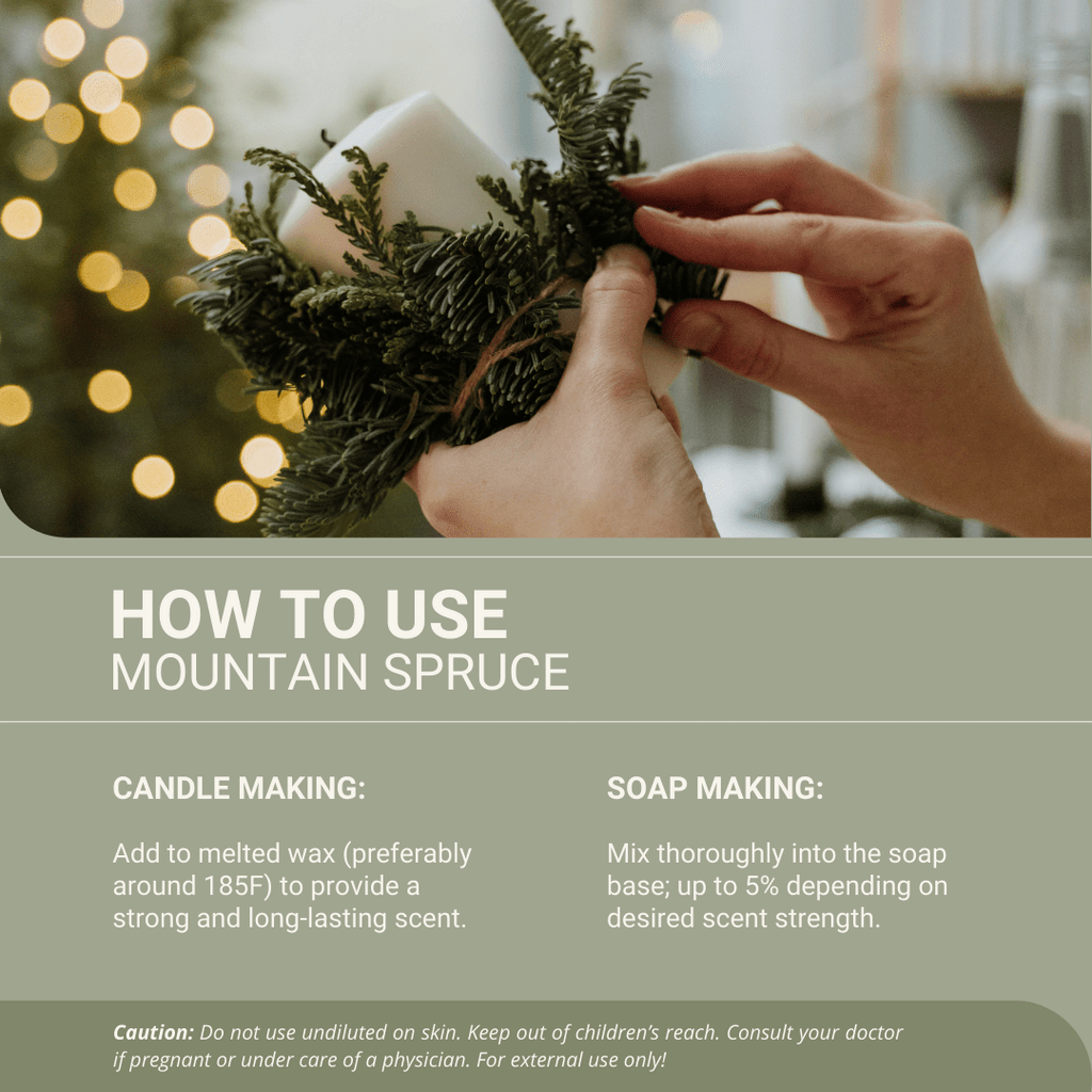 Mountain Spruce Fragrance Oil - Nature Packaged