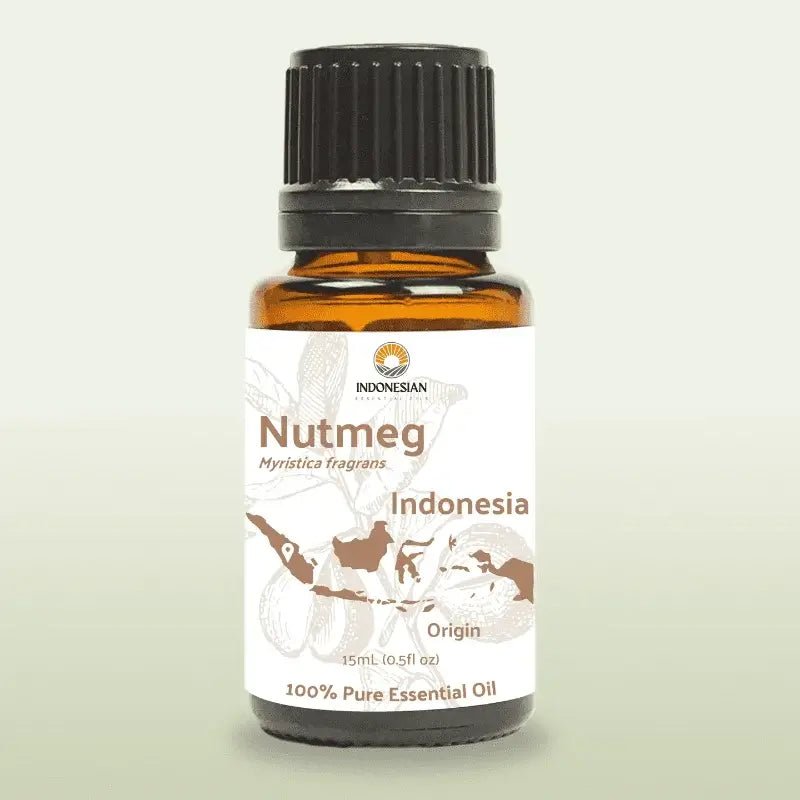 Nutmeg Essential Oil - From Indonesian Essential Oils - Nature Packaged