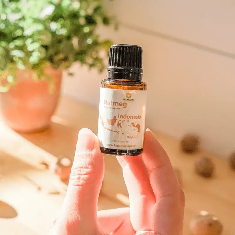 Nutmeg Essential Oil - From Indonesian Essential Oils - Nature Packaged