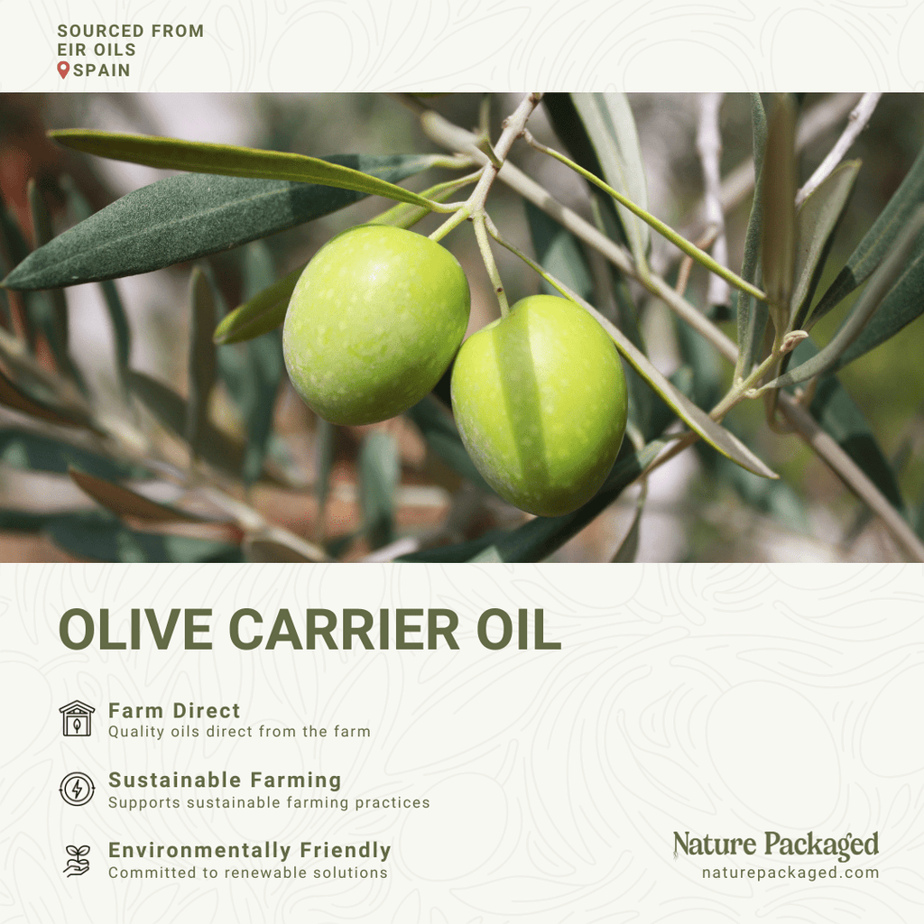 Olive Carrier Oil - From EIR Oils - Nature Packaged
