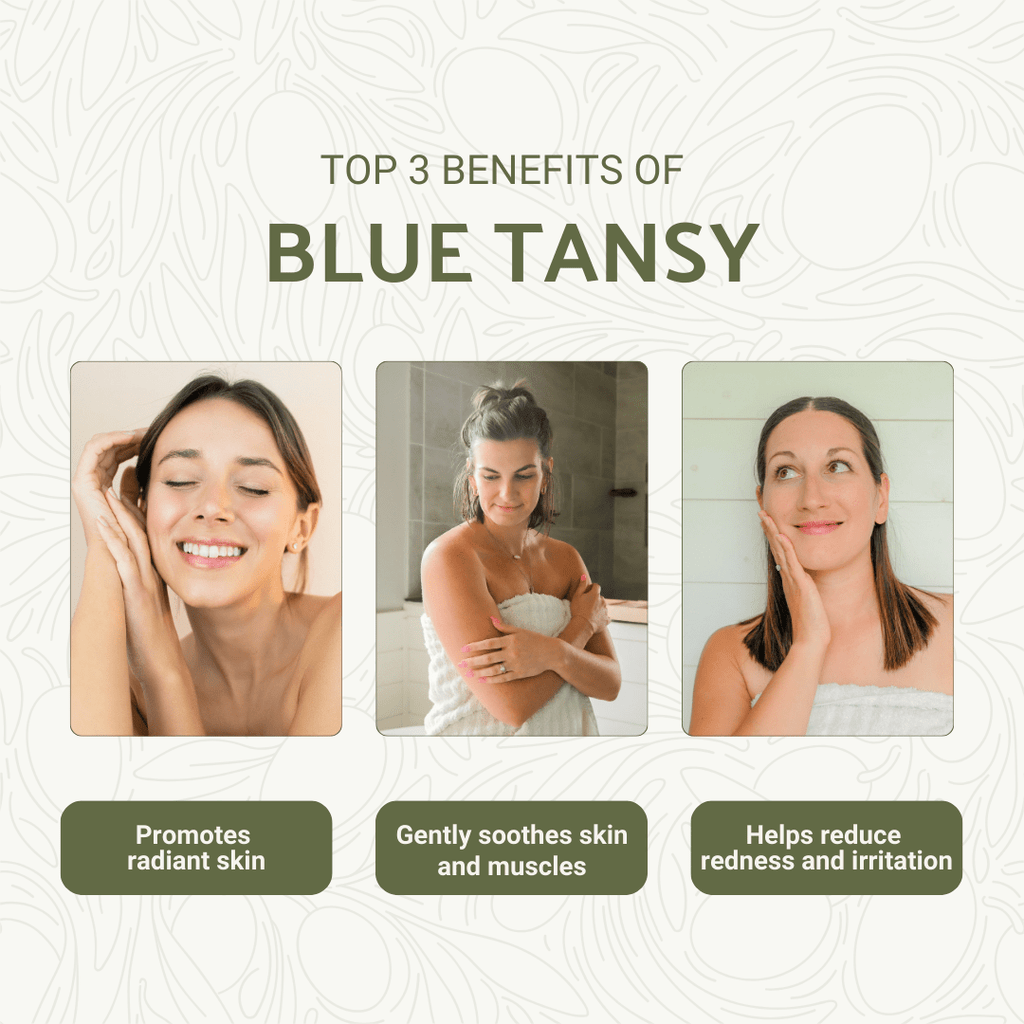 Organic Blue Tansy Essential Oils - From Malagassi Essential Oil - Nature Packaged